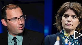 תמר זנדברג ושמחה רוטמן, צילום: יונתן סינדל ושרייה דיאמנט פלאש 90